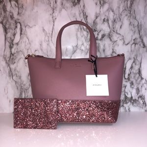 Kate Spade Glitter Ina Purse Set Graham